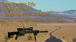 Hornady 123gr SST loaded with Hodgen Superformance powder in 65 creedmoor [upl. by Odnumyer]