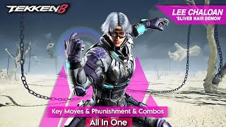 Lee Chaolan Ultimate All in 1 Guide for Tekken 8 [upl. by Lenra]