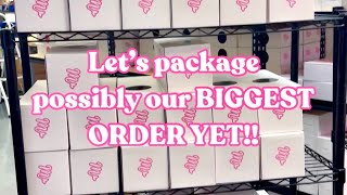 ASMR Packaging  BIGGEST Order Yet [upl. by Yrrep]