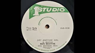 KEN BOOTHE amp SOUL BROTHERS ORCH  Just Another Girl Disco Style [upl. by Eihtak]