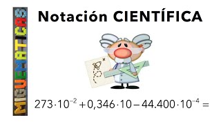 Operaciones de números con potencias de base 10 [upl. by Obrien]