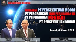 PT Persekutuan Modal PT Perorangan dan Perubahan PT Perorangan menjadi PT Persekutuan Modal [upl. by Eisserc113]