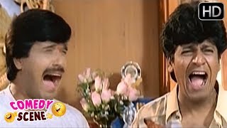 Shivarajkumar and S Narayan Crying  Doddanna  Kannada Comedy Scene of Galate Aliyandru [upl. by Eirrem]