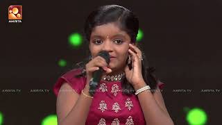 തീം റൗണ്ടിൽ ദേവ്ന  Devna  Theme Round  Super Star  Amrita TV  EPI 49 [upl. by Tirzah]