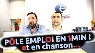 Pôle Emploi en 1 min [upl. by Wrennie216]