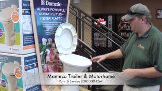 Dometic Toilet  RV Parts amp Service [upl. by Pietrek]