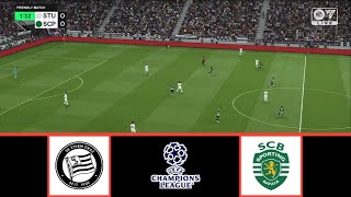 STURM GRAZ VS SPORTING CP  UEFA CHAMPIONS LEAGUE 20242025  FOOTBALL LIFE 2024 [upl. by Kenney285]