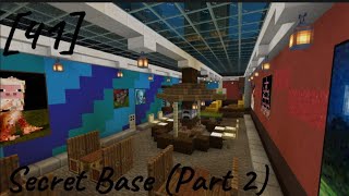 How To Build Stampys Lovelier World 41 Secret Base Part 2 [upl. by Janaye]