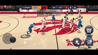 BillionzEnt Gaming World quotKnicks Vs Raptorsquot thirdquarter [upl. by Joe]