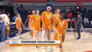 HIGHLIGHTS Lady Vols 75 Auburn 67 Jan 4th 2024 [upl. by Refenej]