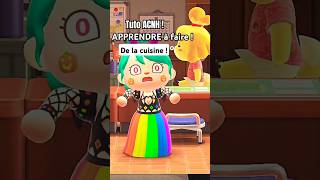 COMMENT APPRENDRE à CUISINER sur Animal crossing  animalcrossing acnh shortsfeed shorts [upl. by Alfred]