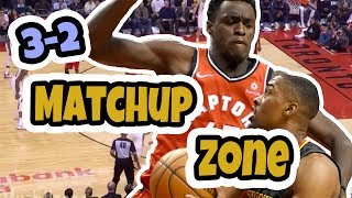 Matchup 32 Zone Defense in Basketball [upl. by Gowrie]