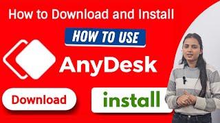 How to use AnyDesk  how to install anydesk  How to download and install AnyDesk  msexcelwire [upl. by Jeb39]