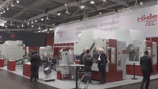 Roeders at the EMO 2019  Röders auf der EMO 2019  HSC Milling  Grinding  HSC Fräsen  Schleifen [upl. by Ragnar]