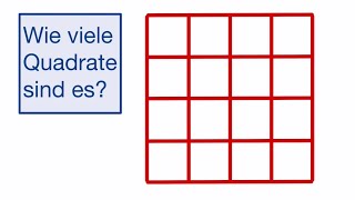 Wie viele Quadrate sind es [upl. by Eissel]