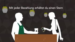 Bargeldlos bezahlen mit der Starbucks App [upl. by Annaeerb619]