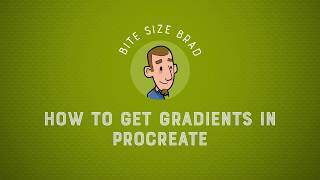 How to get gradients in Procreate [upl. by Airakaz223]