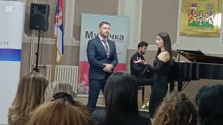 LeskovacOperski pevači Nikola Mikic i Milena Damnjanović idealan duet [upl. by Allemac89]