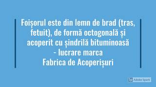 Foișor din lemn cu fântână recondiționată cu elemente rustice [upl. by Gregg584]