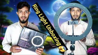 Best ring light for YouTube Under RS500😱Ring light unboxing  Ring light setup kaise kare [upl. by Bellis]