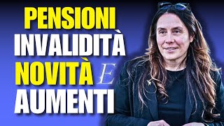 PENSIONI INVALIDITÀ NOVITÀ E AUMENTI DEL 2024 [upl. by Suhpesoj]