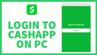 How to Login CashApp on PC Sign In to Cash App Account Online  Cash App Login Help for Web Browser [upl. by Aldon]