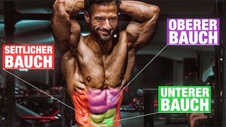 Die 3 BESTEN Bauch Übungen die DU machen musst  Bauchmuskelntraining [upl. by Wesley960]