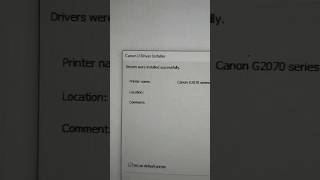 Canon G2770 install kaise kare 2024  G2770 driver and software install canon canonprinter [upl. by Latisha]