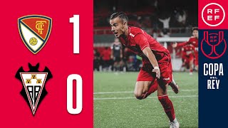 Resumen  Copa del Rey  Terrassa FC 1–0 Albacete Balompié  Primera Eliminatoria [upl. by Itoyj]