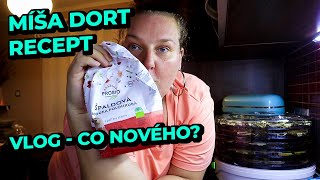 Míša dort RECEPT  VLOG  Co nového [upl. by Azalea]