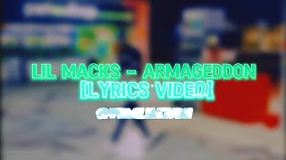 Lil Macks  Armageddon Lyrics Video lilmacksotg london youtube viral somali centralcee [upl. by Junko]