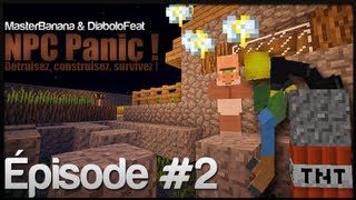 Minecraft NPC Panic  2 FR [upl. by Nomrah767]