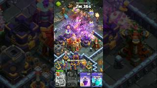 druid is a good healer and attack 💪 2 in 1 destroy th 16youtubeshorts coc shorts [upl. by Erodoeht819]