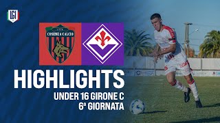 Highlights CosenzaFiorentina U16 AB 6ª giornata stagione 202425 [upl. by Notkcorb]