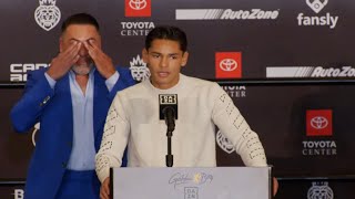 The most AKWARD amp UNCOMFORTABLE MOMENT in BOXING HISTORY RYAN GARCIA PRESS CONFERENCE [upl. by Gabie]