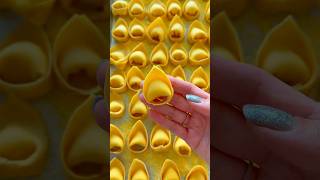 Cheesy Tortellini let’s hand shape freshpasta handmade homemade tortellini recipe [upl. by Warner651]