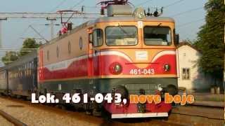 Nove boje lokomotive 461043 [upl. by Anailli]