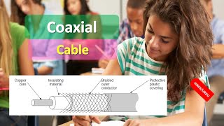 WHAT IS Coaxial Cable  Coaxial Cable  Coaxial Cable in Communication in HINDI [upl. by Stamata]