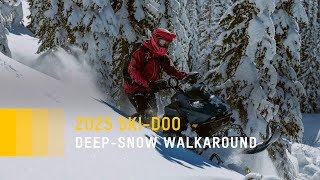 The 2025 SkiDoo DeepSnow Walkaround [upl. by Anirbys]