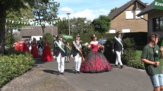 Kreisschützenfest Boke  Königinnen und Hofstaatskleider  Sonntag 04 September 2022 [upl. by Feola]