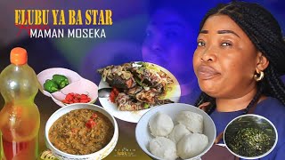 🍜🍜ELUBU YA BA STAR Avec MAMAN MOSEKA ALAMBI MISILI NA POISSON NA FUFU DEGAT MAKASI🍜🍜 [upl. by Sass]