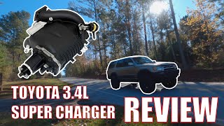 Toyota 34L Supercharger Thoughts and Review  An Update After Having it for a few Months [upl. by Hinze295]