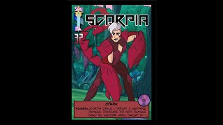 Sentinels Custom Decks Scorpia [upl. by Sloatman]