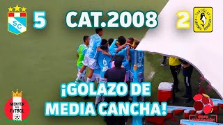 25112023 🏆COPA FEDERACIÓN 🇵🇪 ¡GOLAZO DE MEDIA CANCHA 🥅☄️ SPORTING CRISTAL 52 CANTOLAO CAT 2008 [upl. by Nwadrebma335]