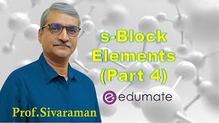 STD 11 CHEMISTRY sBlock Elements Part 4 [upl. by Alejna]