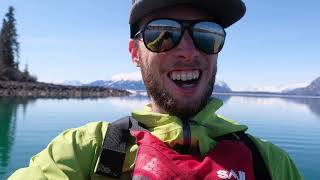 Kayaking on the Atlin Lake [upl. by Airelav375]