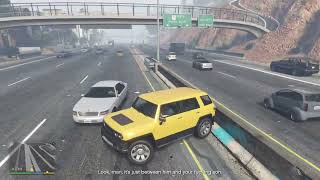 GTA 5 PS4  Mission 3  Complications  Alternative Cutscene 4 [upl. by Ahsaret]