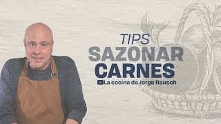 Tip para Adobar y Marinar la Carne I Jorge Rausch [upl. by Shalne]