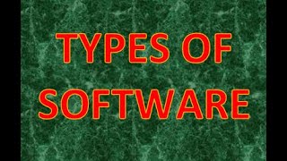 Two Main Types of Software  Lecture 10  1st Year Computer Science  Mubarik Siddique [upl. by Enoid]