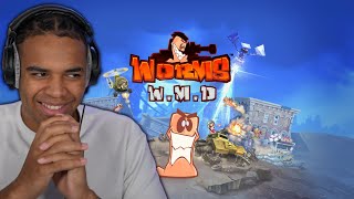 JE CROIS QUE JAI PERDU DES AMIS SUR CE JEU Worms WMD ft Mastu Posuu et Kalévis [upl. by Eilrebma853]